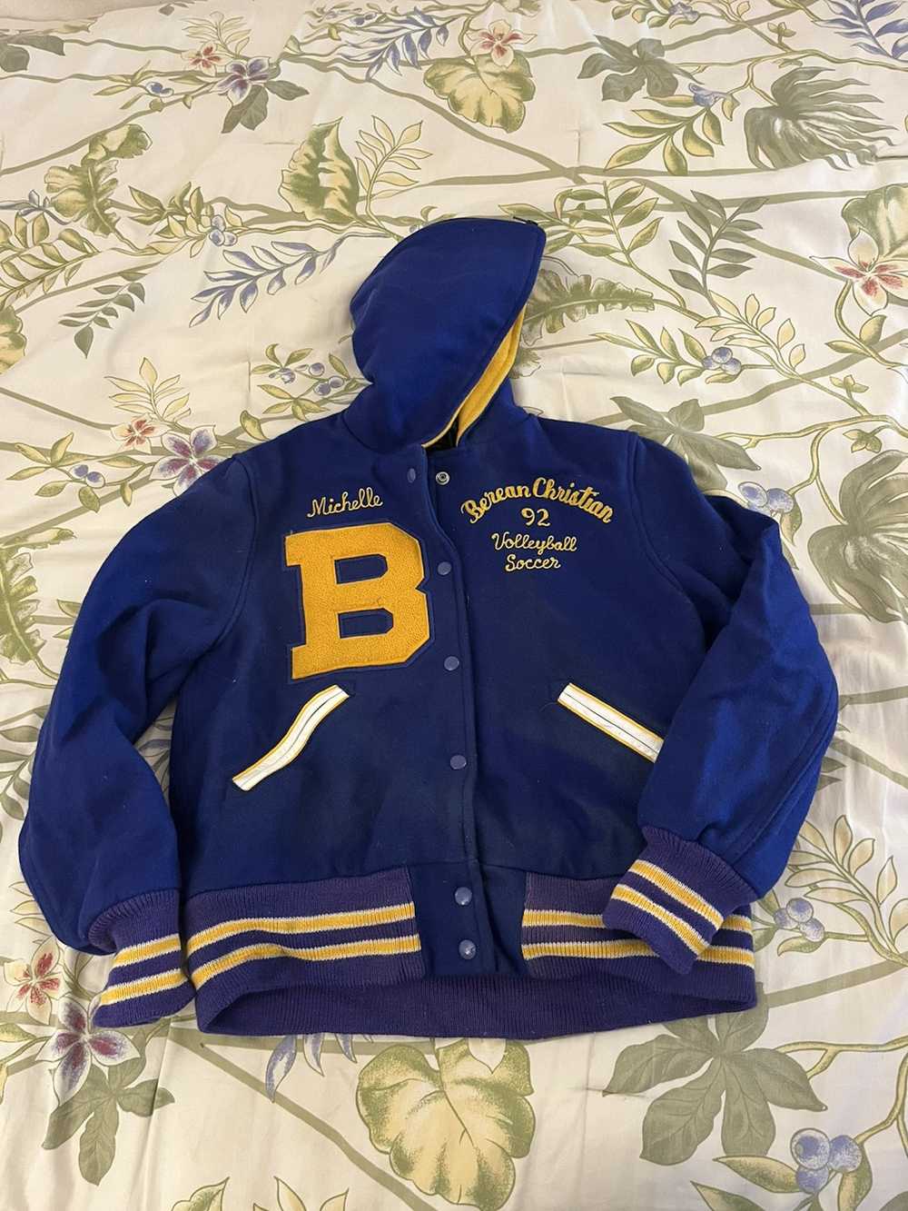 Vintage Vintage Varsity Wool Jacket - image 1