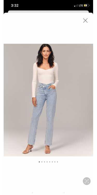 Abercrombie & Fitch Abercrombie 90s high rise jean