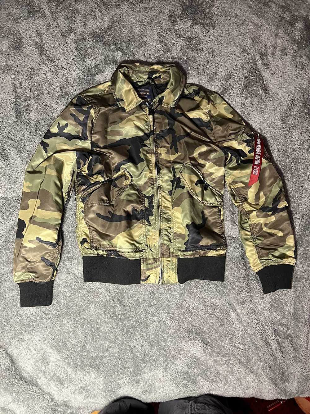 Alpha Industries Alpha industries bomber camo - image 1