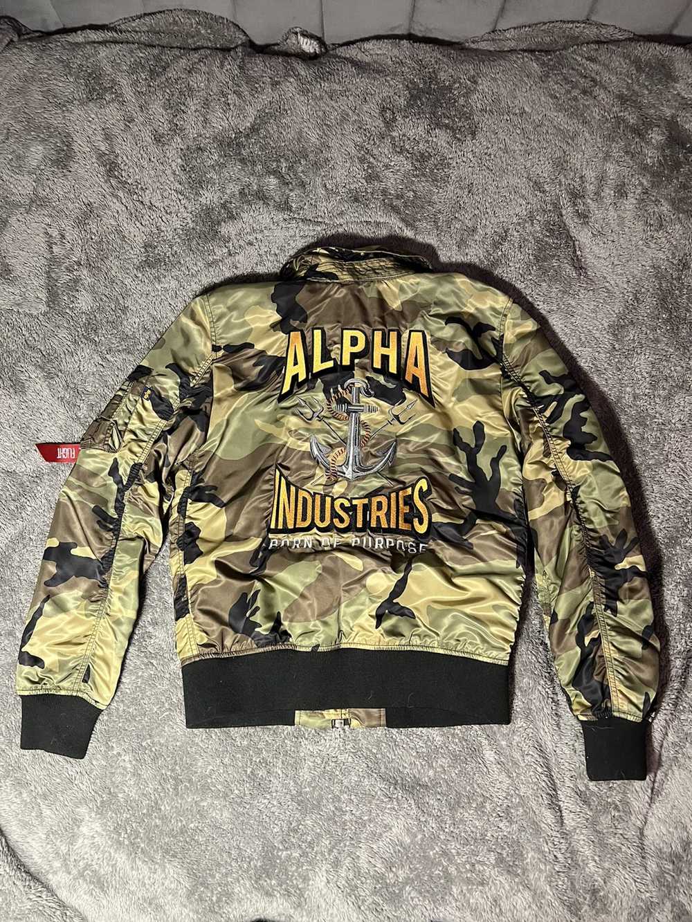 Alpha Industries Alpha industries bomber camo - image 2