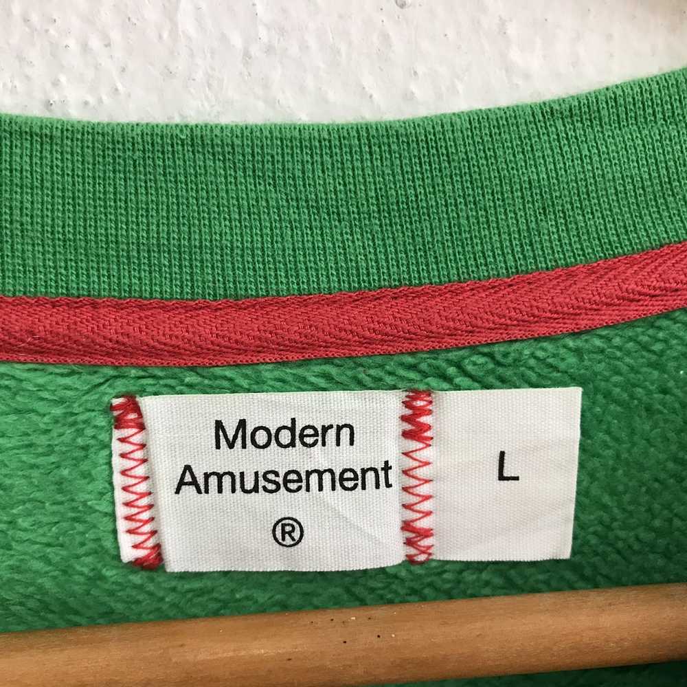 Modern Amusement Modern Amusement Sweatshirt Embr… - image 5