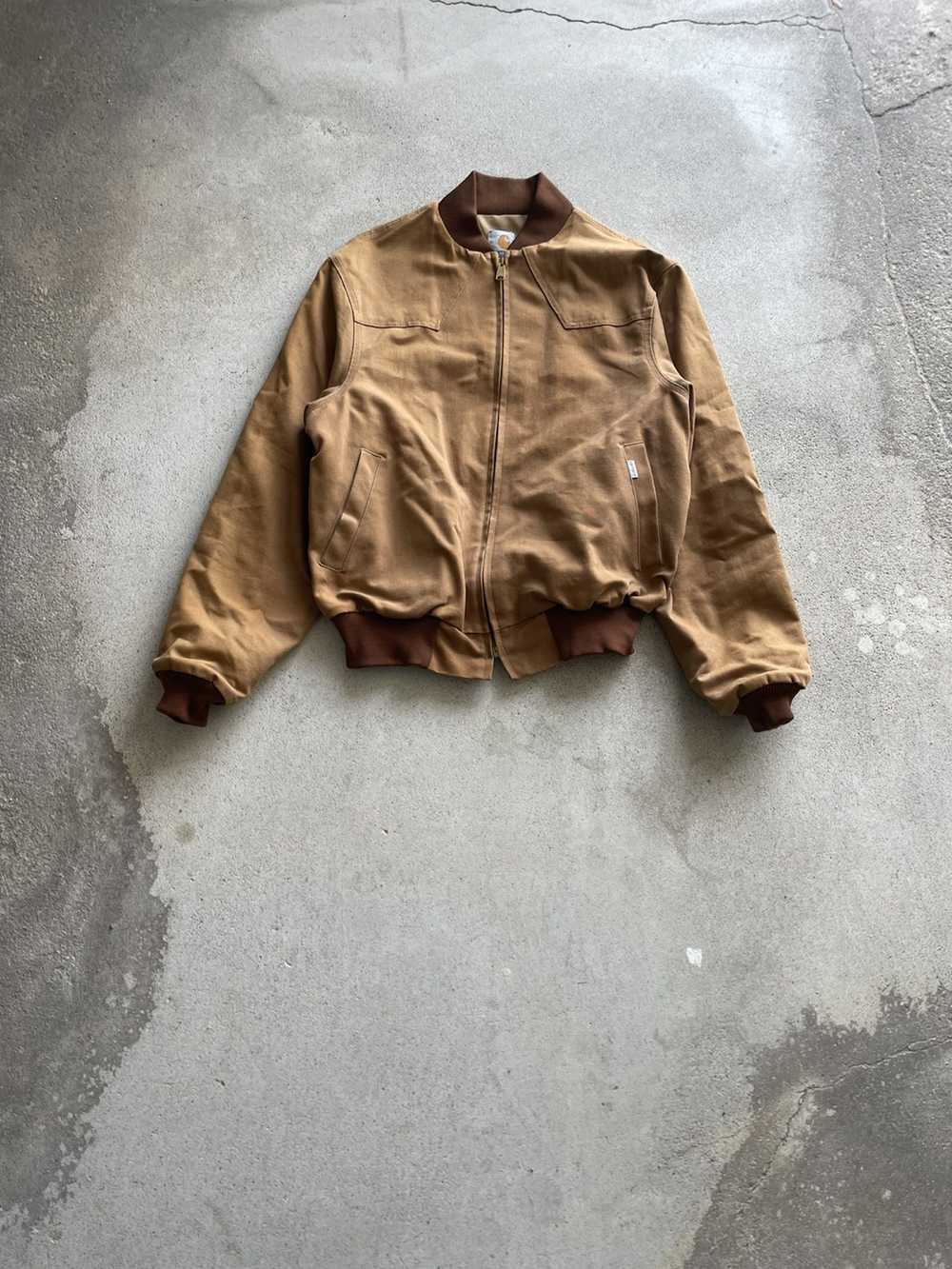 Carhartt × Vintage Vintage Carhartt Bomber jacket - image 1