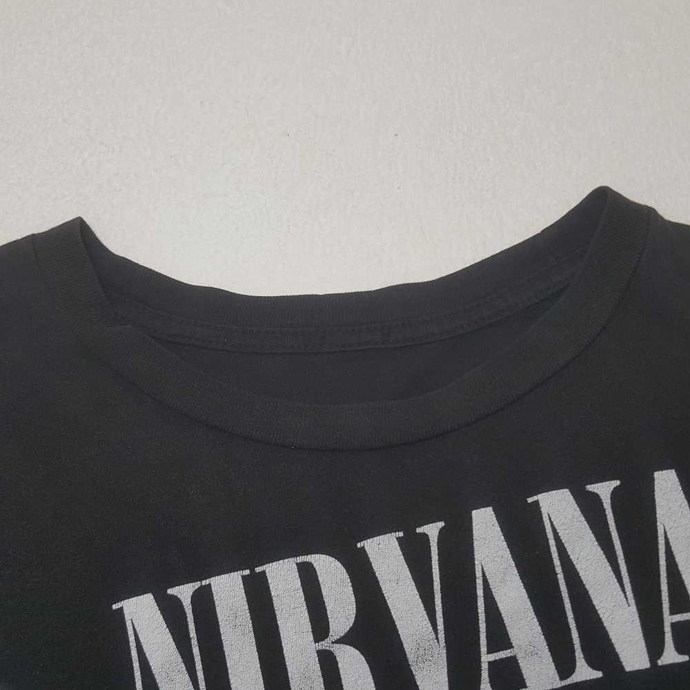 Band Tees × Nirvana × Vintage Vintage Nirvana Ame… - image 4