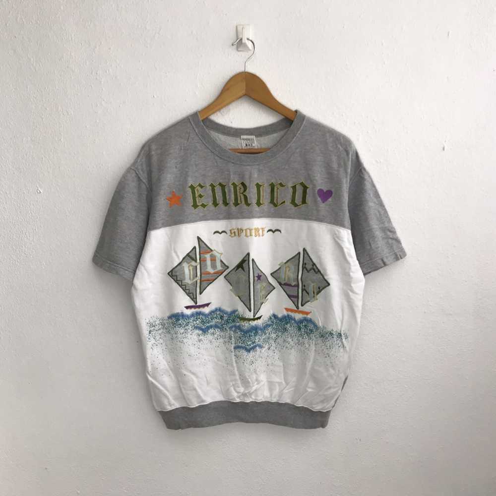 Enrico Coveri Enrico Coveri Sweatshirt Embroidery… - image 1