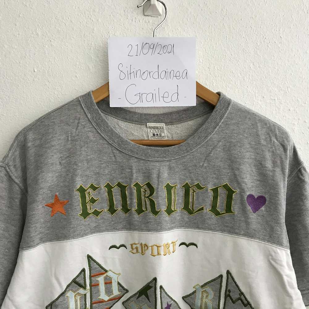 Enrico Coveri Enrico Coveri Sweatshirt Embroidery… - image 2