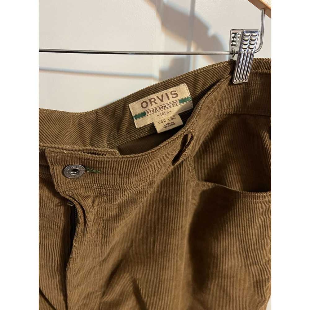 Orvis Orvis Corduroy Brown Mens Five Pocket Pants… - image 2