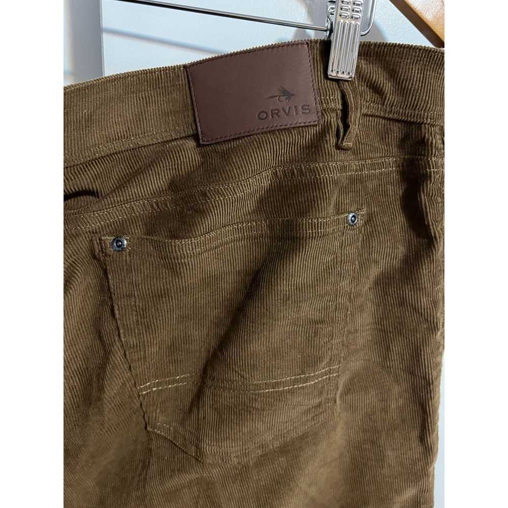 Orvis Orvis Corduroy Brown Mens Five Pocket Pants… - image 4