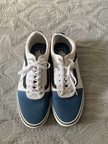 Red white and blue on sale vans