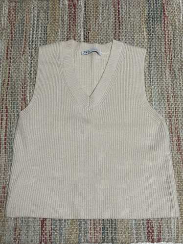 Zara Knit cropped vest