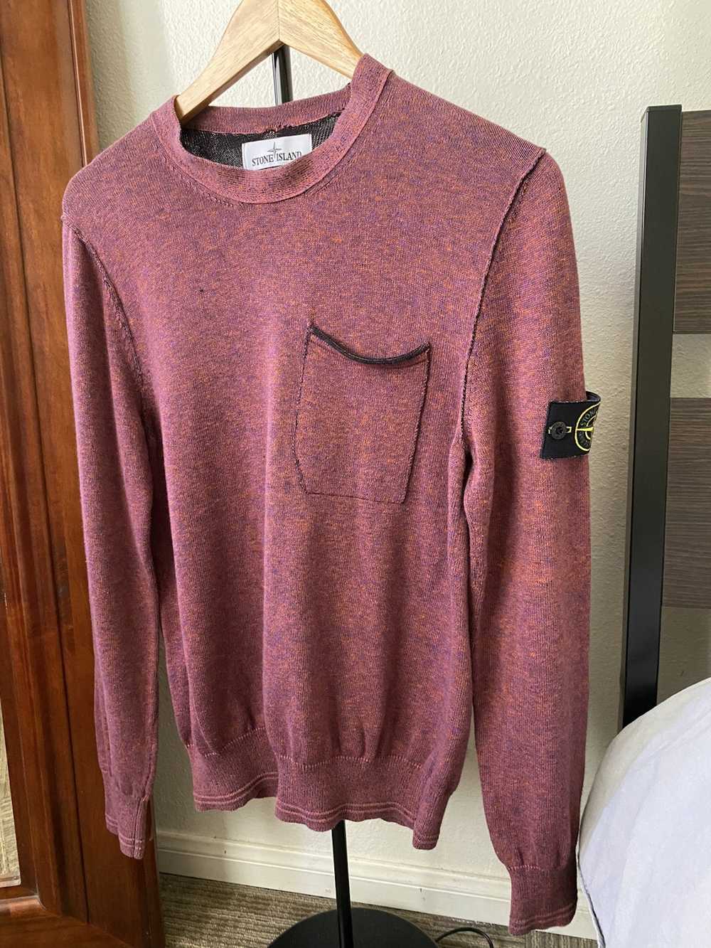 Stone Island Rare Stone Island Knit Sweater - image 1