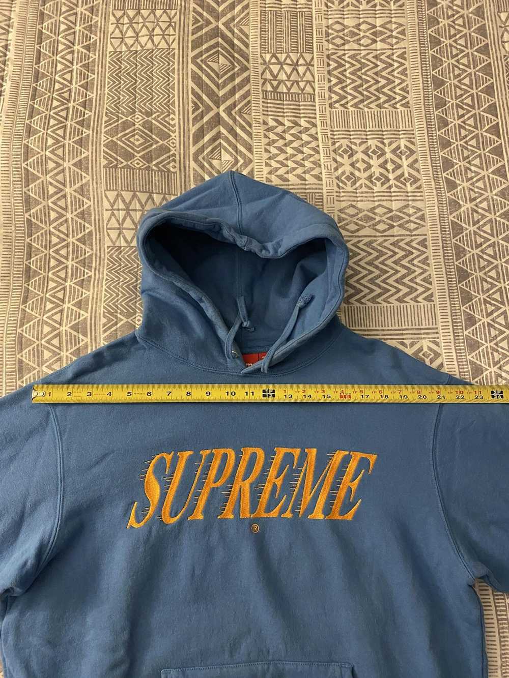 Supreme Supreme crossover hooded sweatshirt pale … - image 3