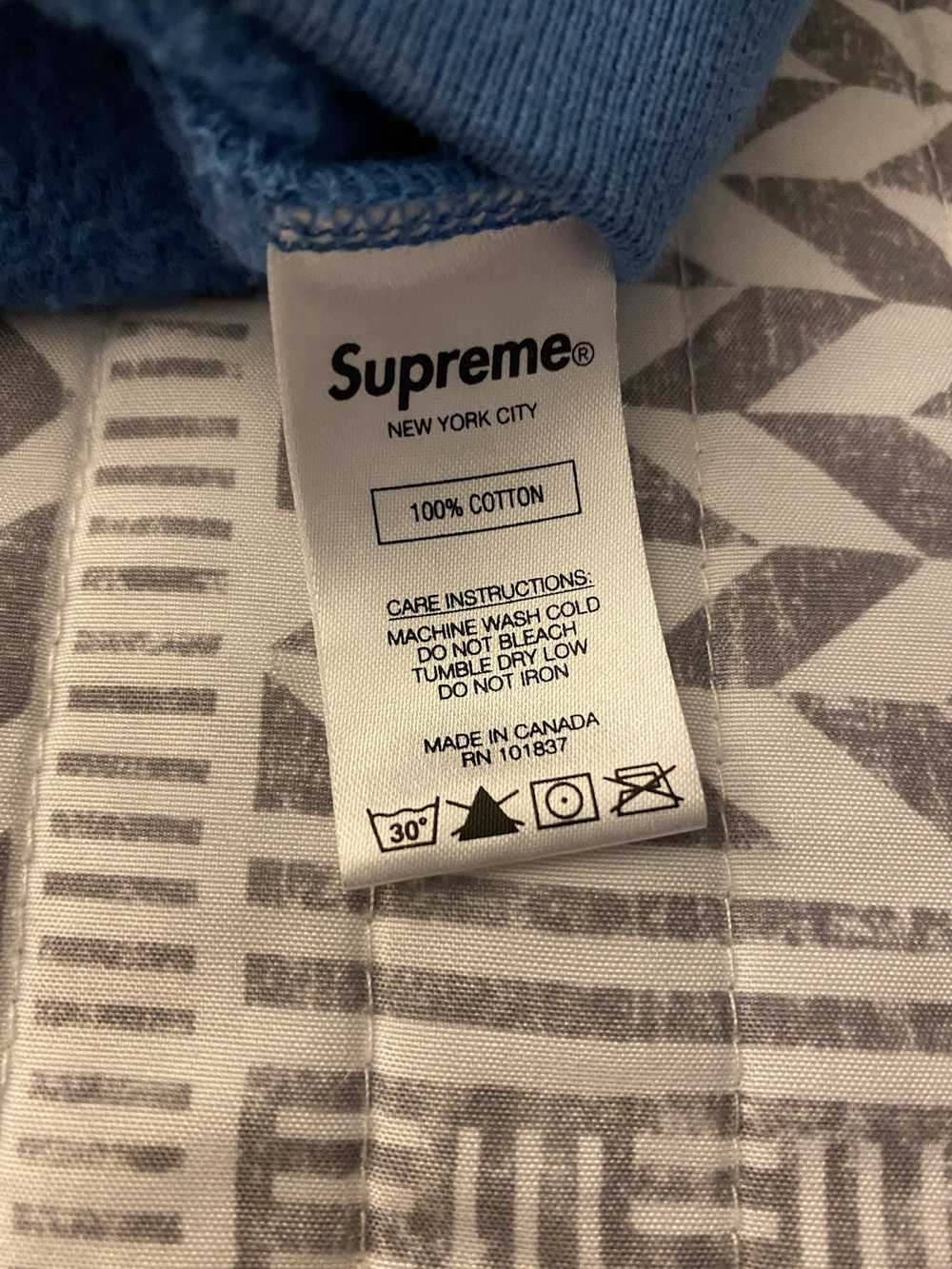 Supreme Supreme crossover hooded sweatshirt pale … - image 8