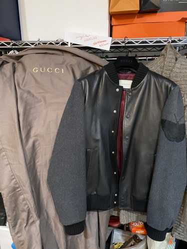 Gucci Gucci hummingbird rare leather jacket