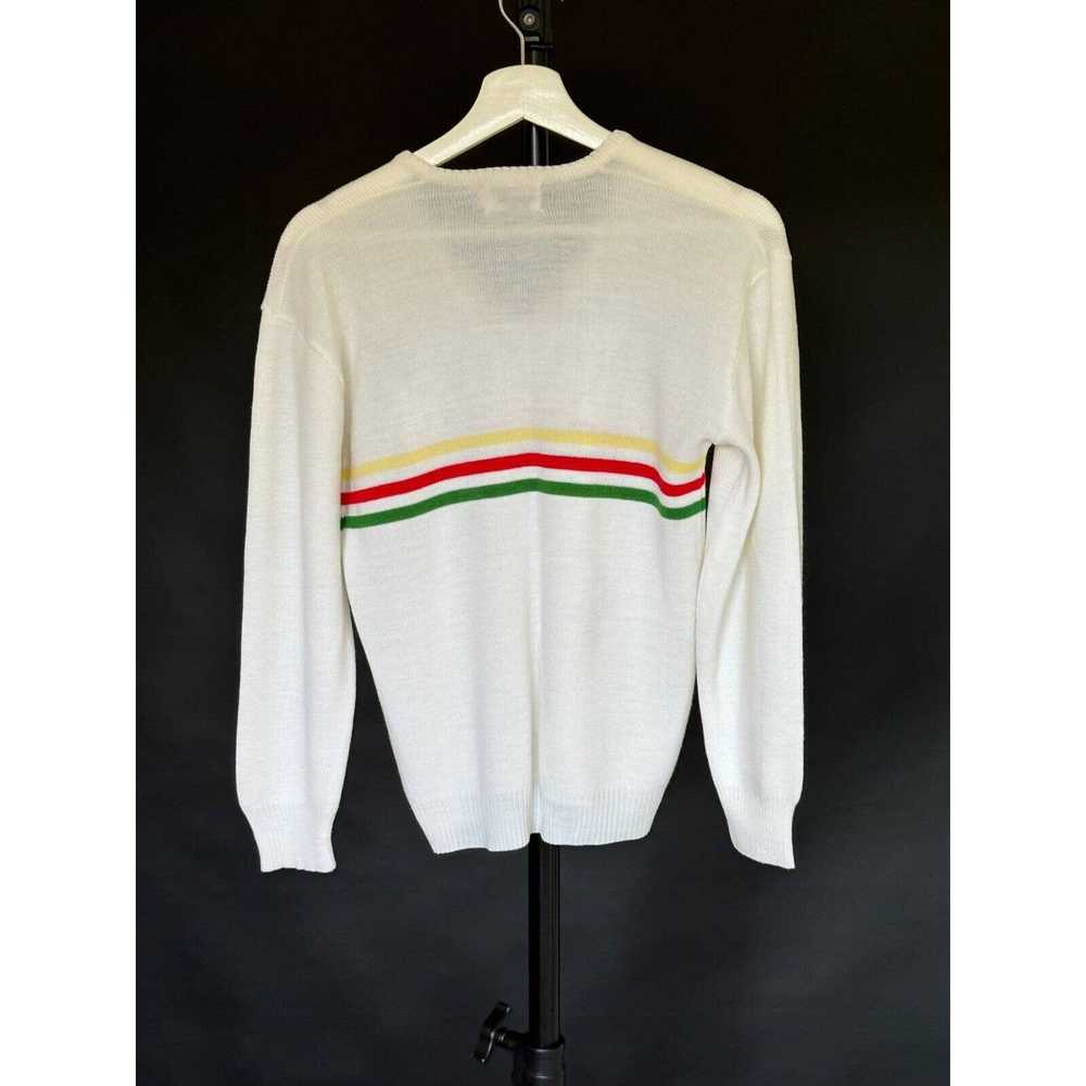 Vintage Lady LaMode Vintage Sweater Golf White VN… - image 7