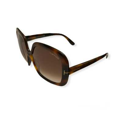 Tom Ford FT0130 Miranda Sunglasses 36F Shiny Dark Bronze 68-10-115