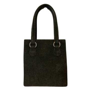 Rochas Vintage Rochas Gray Fabric Classic Handbag - image 1