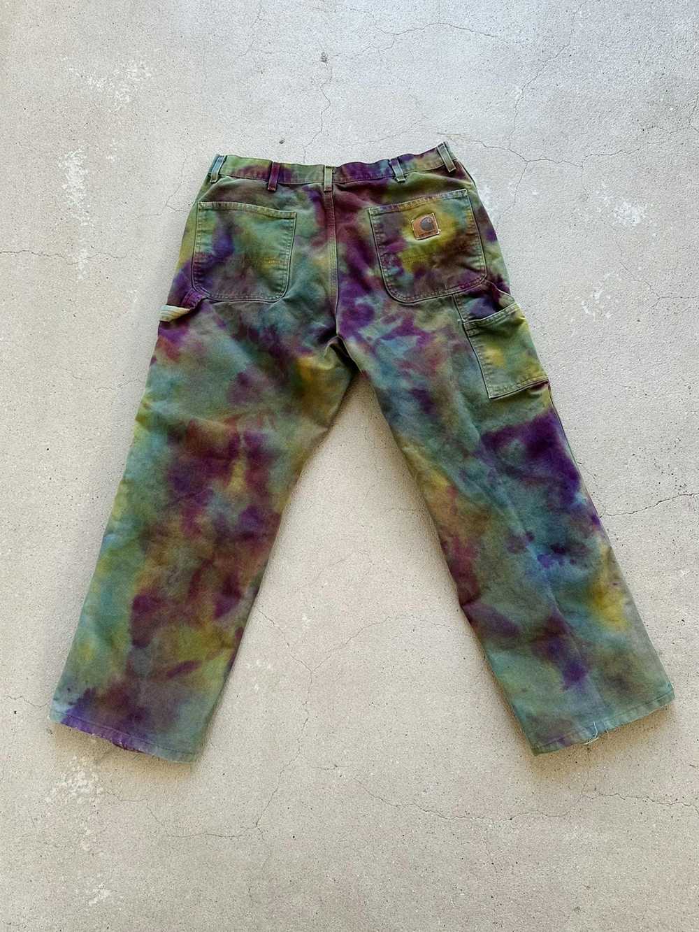 Carhartt × Vintage Tie Dye Work Pants - image 2