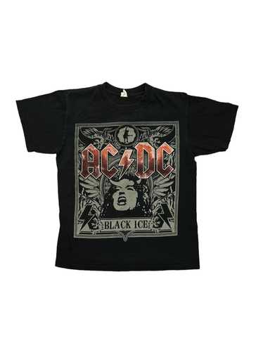 Anvil × Vintage Y2k AC/DC black ice shirt