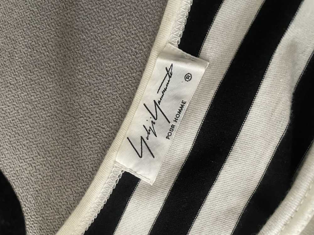Yohji Yamamoto Yohji Yamamoto Signature Striped T… - image 3