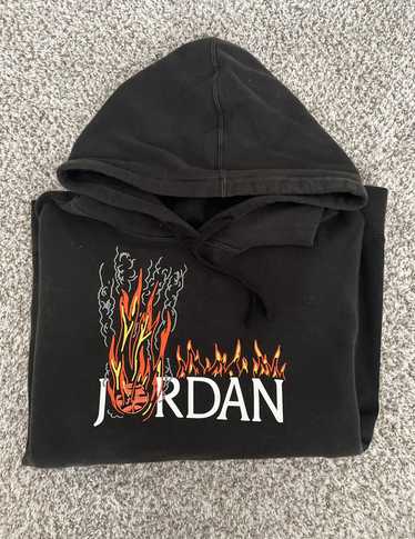 Mj travis scott hotsell fleece hoodie black