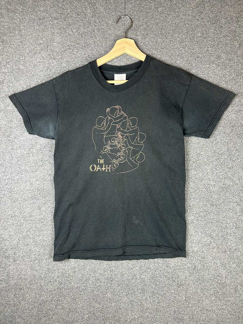 Band Tees × Vintage Vintage 90s The OATH T-Shirt … - image 1