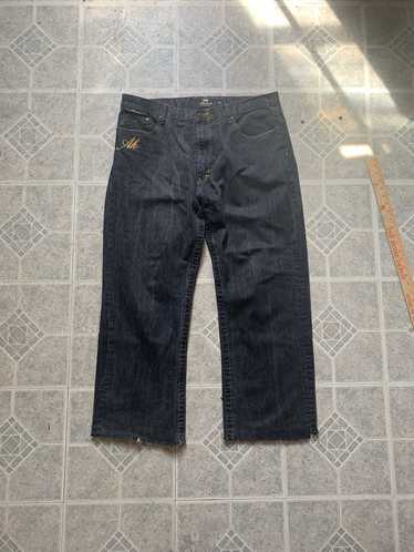 Akademiks Streetwear, Hip Hop, Jeans With Jean Patches 34x30 