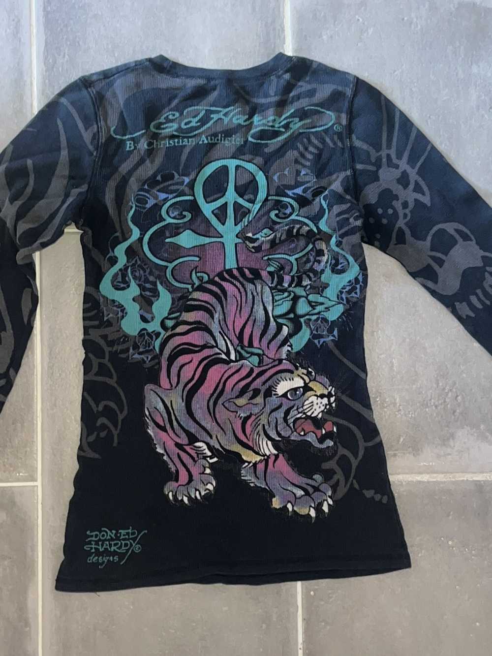 Ed Hardy × Jean Paul Gaultier Vintage Ed Hardy ta… - image 2