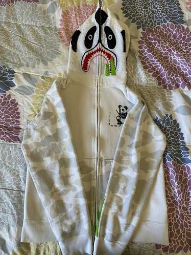 Bape City Camo Panda Full Zip Hoodie