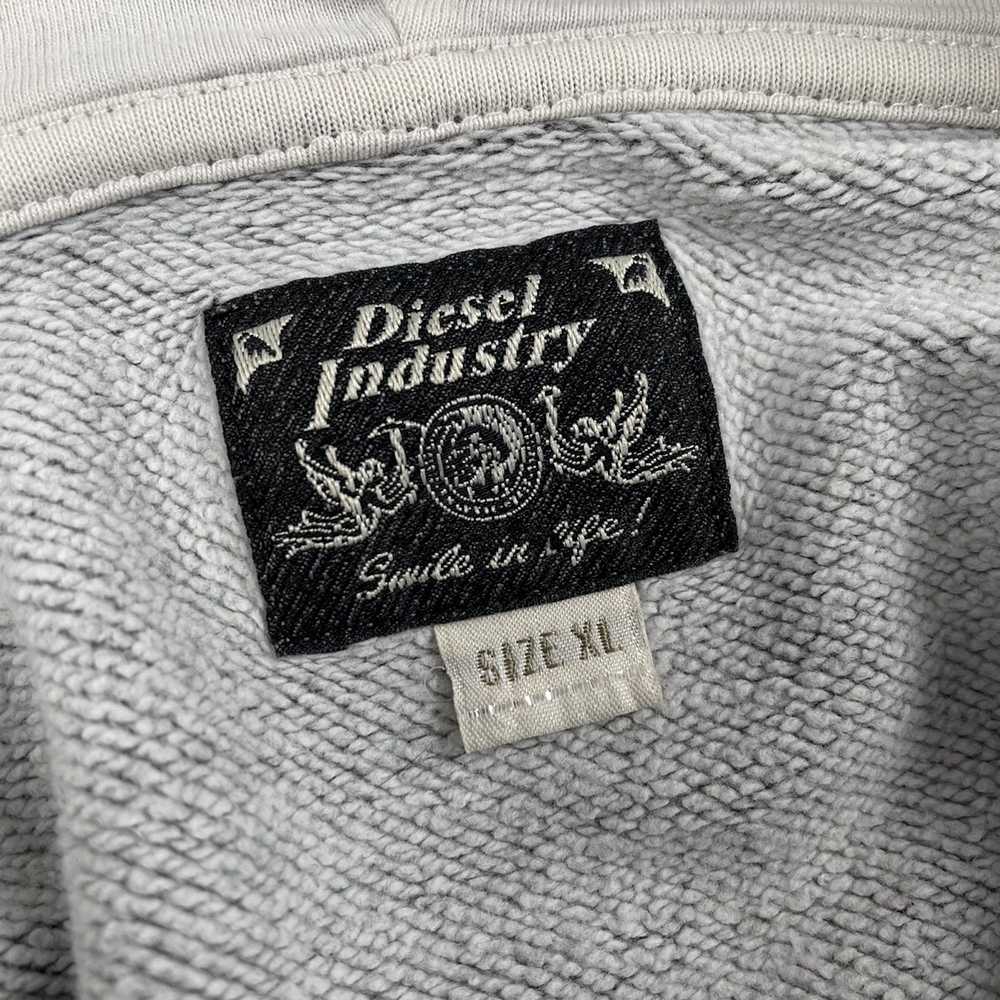 Diesel × Streetwear × Vintage Diesel Big Logo Hoo… - image 7