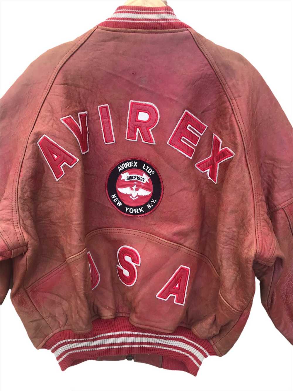 Avirex × Avirex Varsity Jacket × Bomber Jacket Vi… - image 2