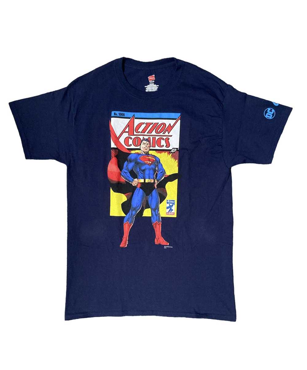 Dc Comics × Hanes × Vintage 2000s Action Comics Super… Gem