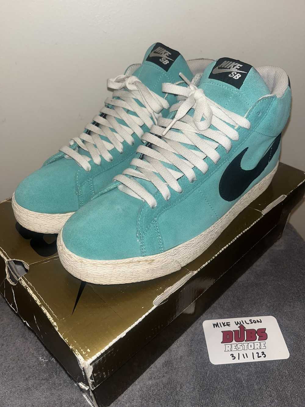 Nike Nike SB Blazer Tiffany Azure 2008 size 10.5 - image 1