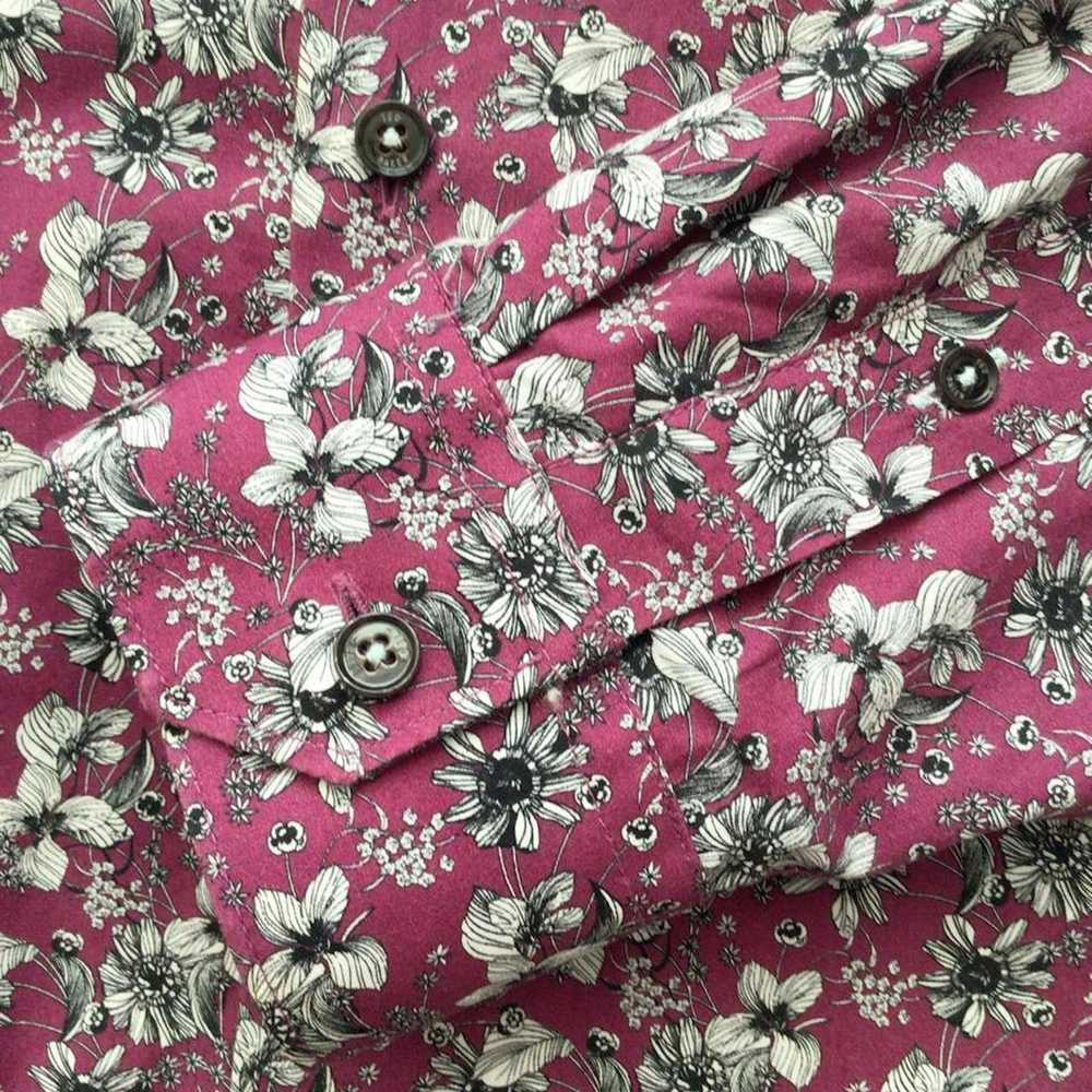 Ted Baker Ted Baker sz 5 (XL) floral print long s… - image 3