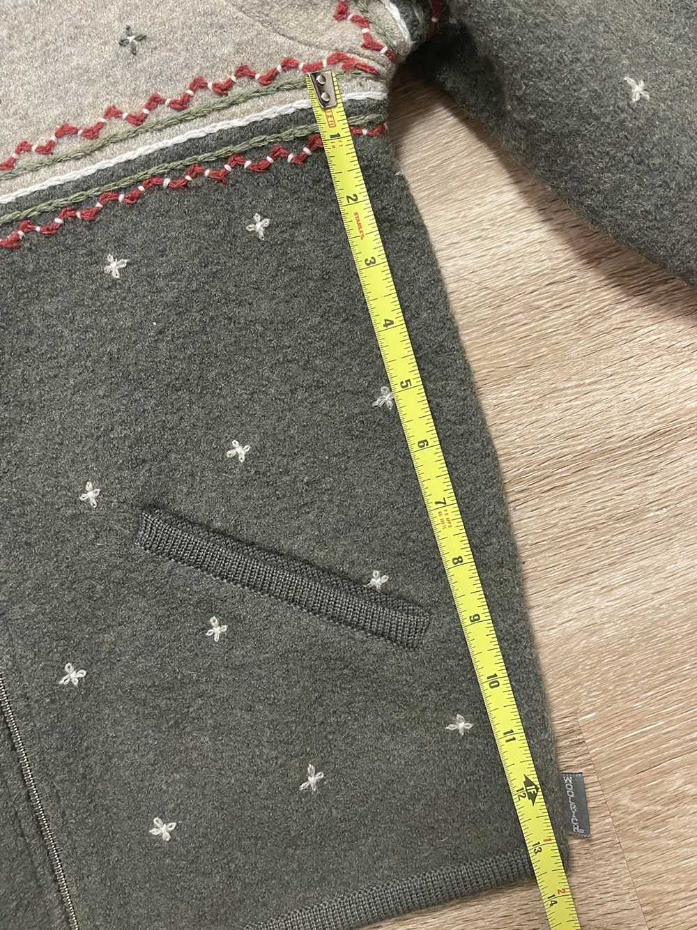 Vintage × Woolrich Woolen Mills Zip Up Jacket wit… - image 9