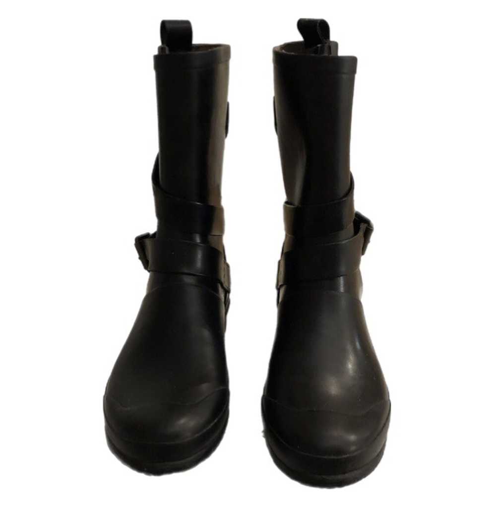 Burberry Burberry Black Buckle Rainboots With Pla… - image 2