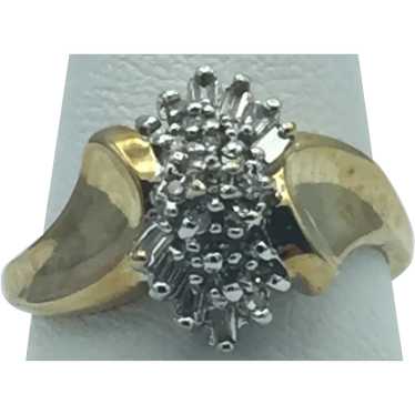 10KY 0.50ctw Diamond Fashion Ring - image 1