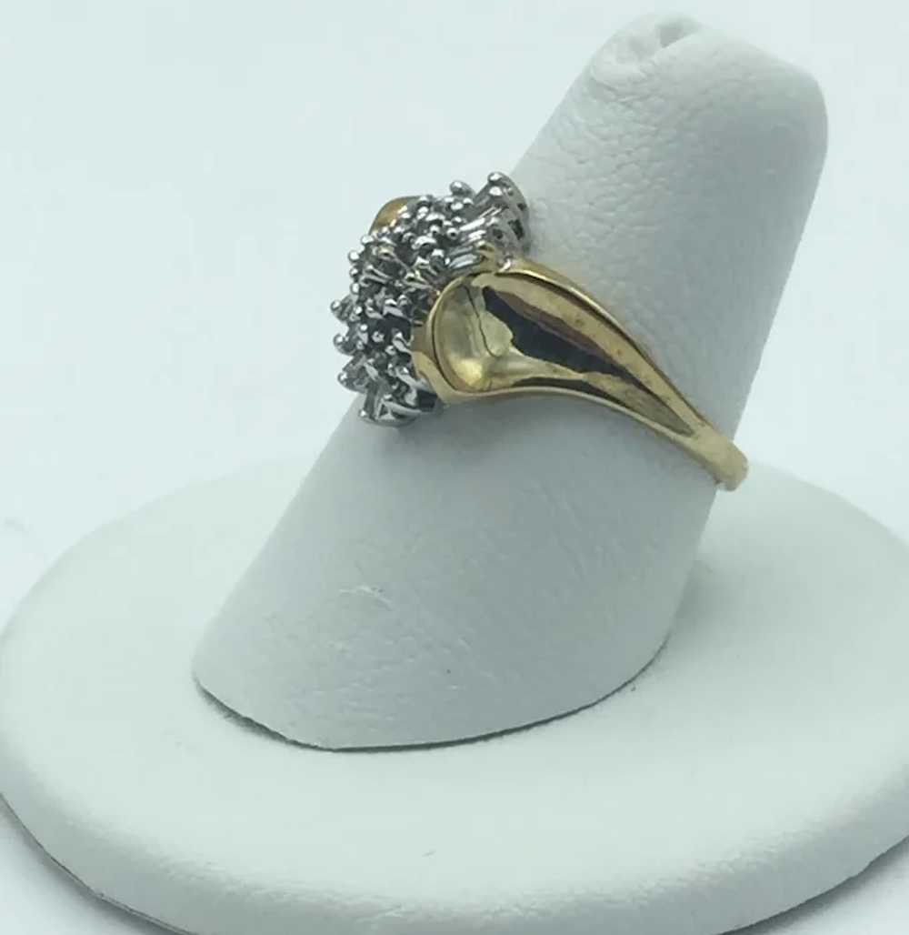 10KY 0.50ctw Diamond Fashion Ring - image 4