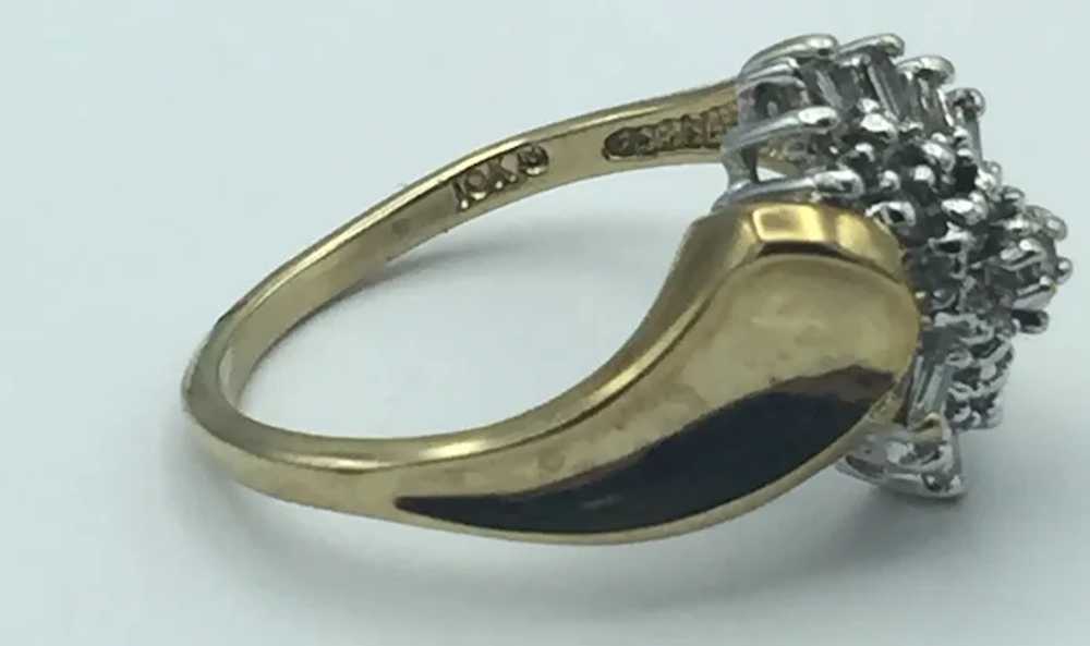 10KY 0.50ctw Diamond Fashion Ring - image 5