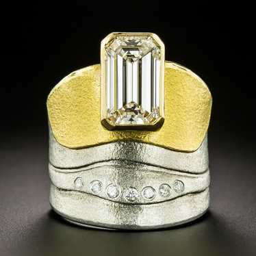 Atelier Zobel 3.47 Carat Emerald Cut Diamond Ring… - image 1