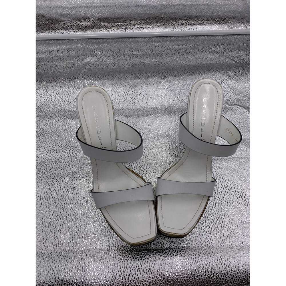Casadei Leather mules - image 2