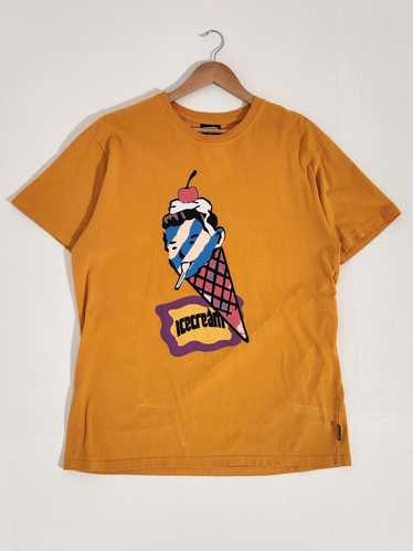 Ice Cream Yellow Ice Cream Cone T-Shirt Sz. XXL