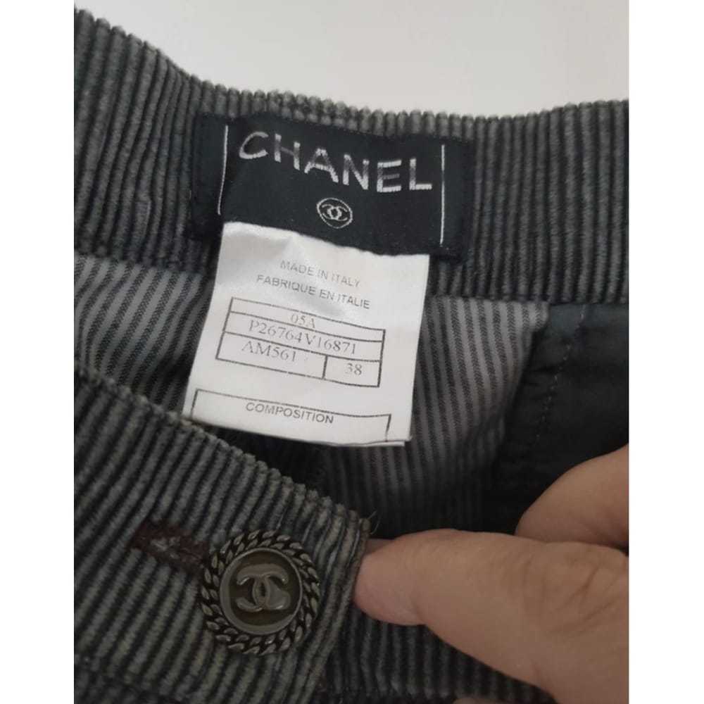 Chanel Velvet large pants - image 3