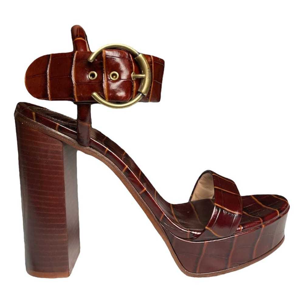 Chloé Leather heels - image 1