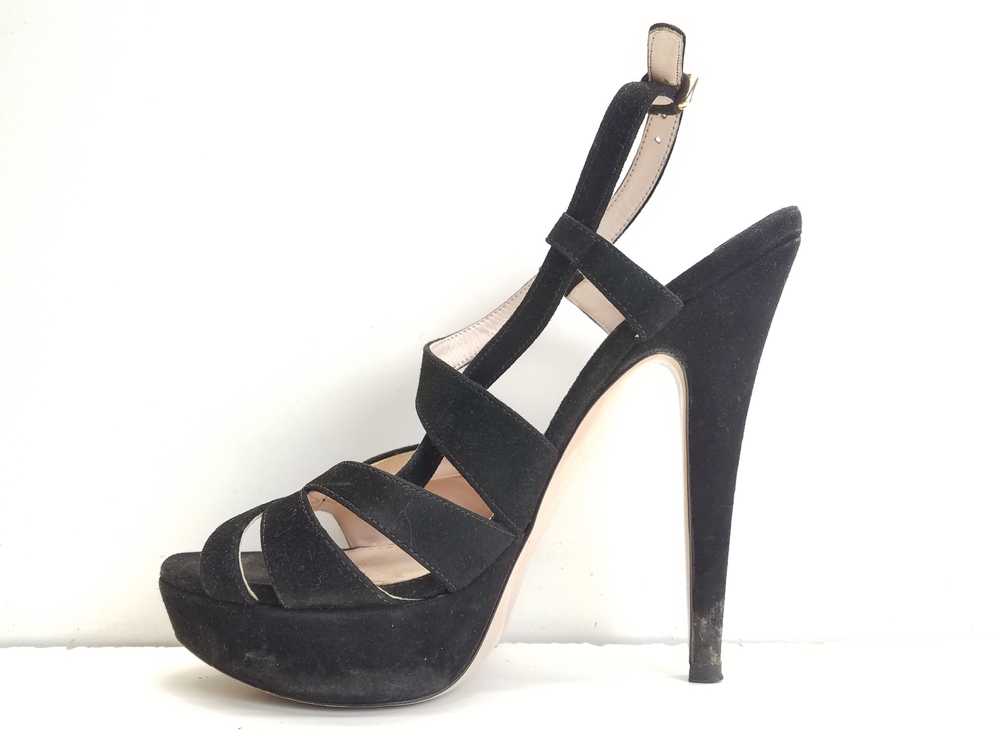 Miu Miu Women's Black Heels Size 5.5 w/ COA - image 2