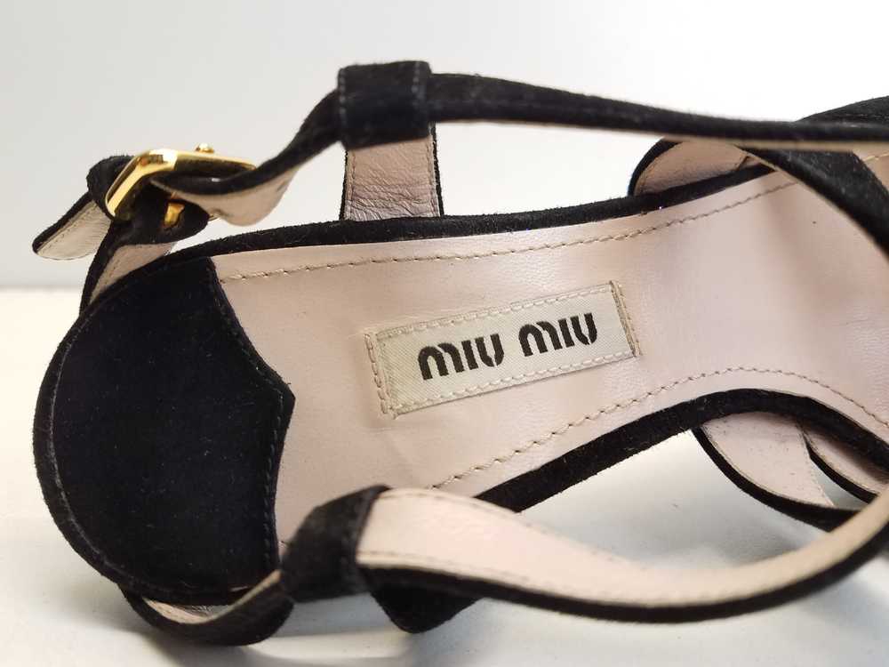 Miu Miu Women's Black Heels Size 5.5 w/ COA - image 8