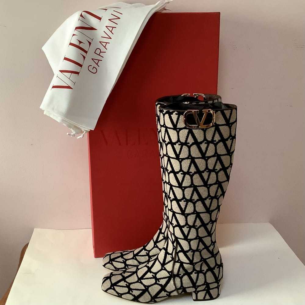 Valentino Garavani VLogo cloth boots - image 12