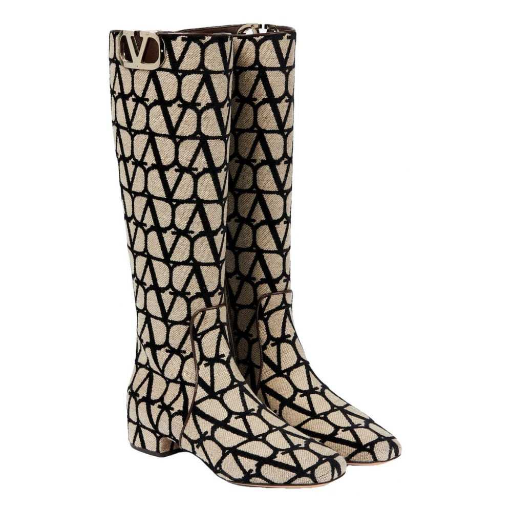 Valentino Garavani VLogo cloth boots - image 1