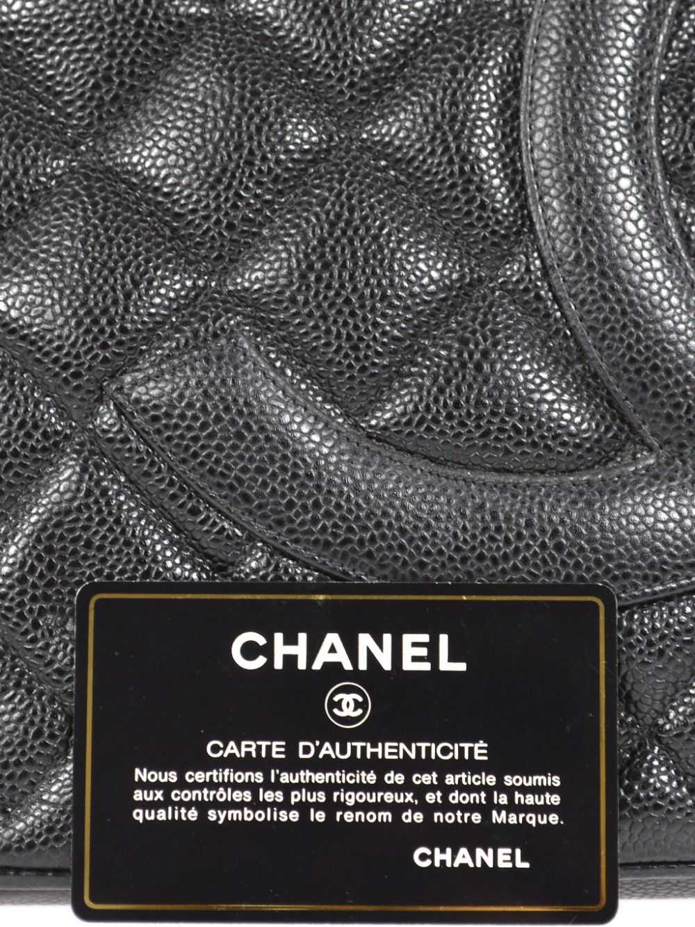 CHANEL Pre-Owned 2000 Medallion tote bag - Black - image 5