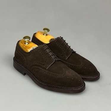 靴 Crockett & Jones PEMBROKE2 DARK BROWN Pembroke Dark Brown Scotch Grain | Crockett & Jones