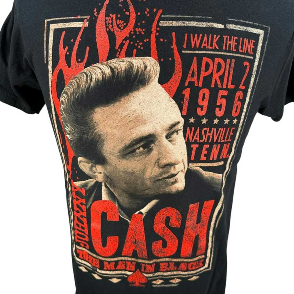The Unbranded Brand Johnny Cash Walk The Line T-S… - image 5